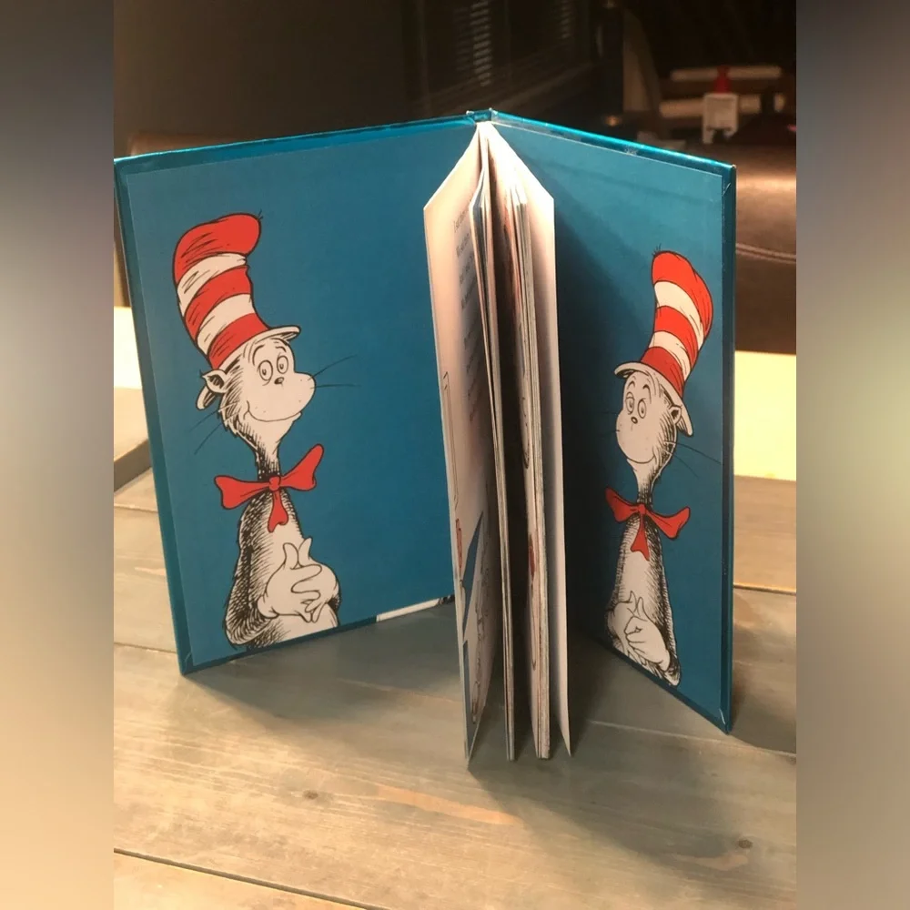 The Cat In The Hat By Dr. Seuss Hard Cover Book Party Edition - Picture 2 of 3